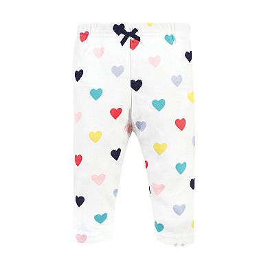 Hudson Baby Infant Boys Cotton Bodysuit and Pant Set, Bold Mom Dad