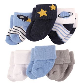 Baby Boy Newborn and Baby Socks Set, Space, 0-3 Months