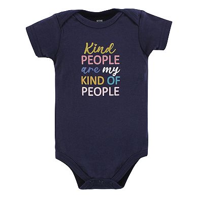 Hudson Baby Infant Girl Cotton Bodysuits, Girls World