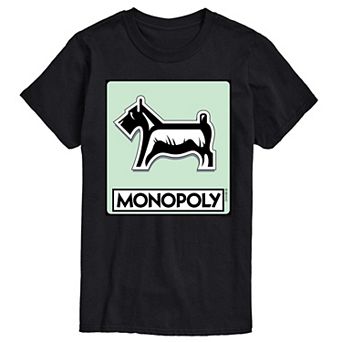 Big & Tall Monopoly Dog Token Graphic Tee