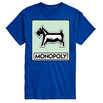 Big & Tall Monopoly Dog Token Graphic Tee