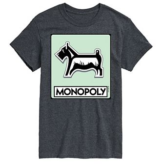 Big & Tall Monopoly Dog Token Graphic Tee