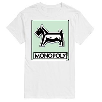 Big & Tall Monopoly Dog Token Graphic Tee