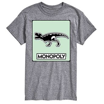 Big & Tall Monopoly T-Rex Game Token Graphic Tee