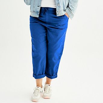 Plus Size Sonoma Goods For Life® Easy Paper Bag Waist Capri
