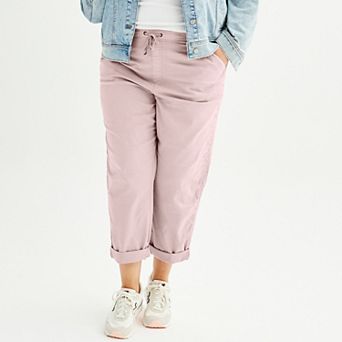 Plus Size Sonoma Goods For Life® Easy Paper Bag Waist Capri