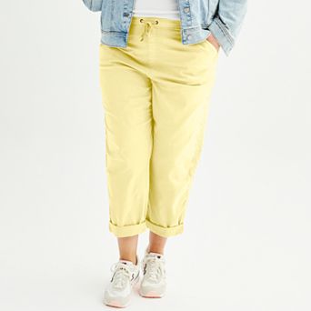 Plus Size Sonoma Goods For Life® Easy Paper Bag Waist Capri