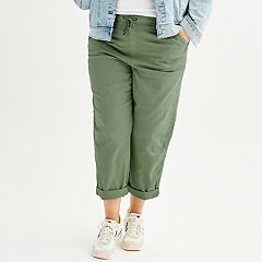 Plus Size Pull on Capris