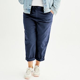 Plus Size Sonoma Goods For Life® Easy Paper Bag Waist Capri