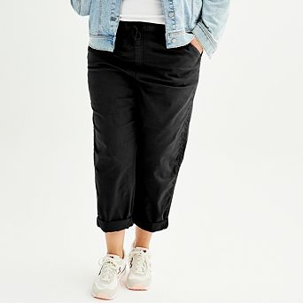 Plus Size Sonoma Goods For Life® Easy Paper Bag Waist Capri