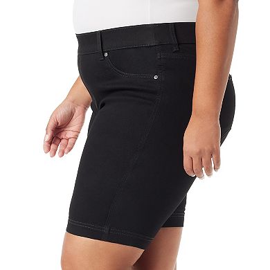 Plus Size Gloria Vanderbilt Shape Effect Bermuda Shorts