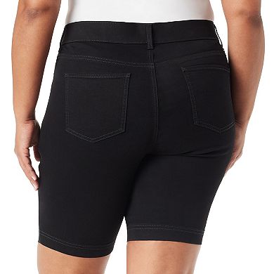 Plus Size Gloria Vanderbilt Shape Effect Bermuda Shorts