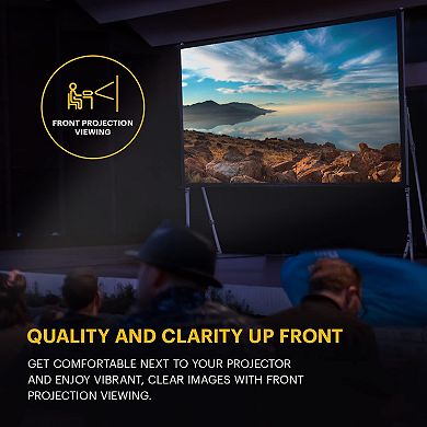 Kodak 120" Portable Projector Screen with Stand and Carry Case