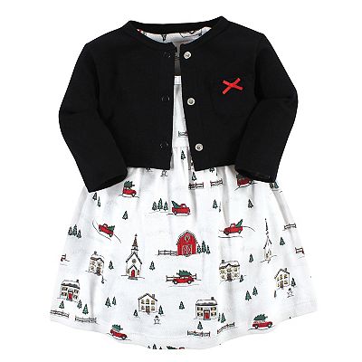 white christmas dresses Christmas Eve Red Cotton Cord Dress main image 0