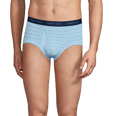 Men's Lands' End 3-Pack Comfort Briefs