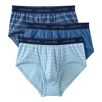 Men's Lands' End 3-Pack Comfort Briefs