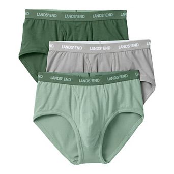 Men's Lands' End 3-Pack Comfort Briefs