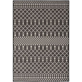 Nourison Positano Moroccan Trellis Flatweave Outdoor Rug