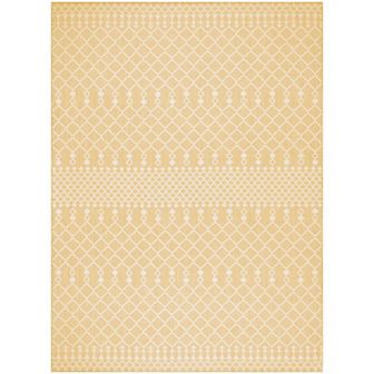 Nourison Positano Moroccan Trellis Flatweave Outdoor Rug