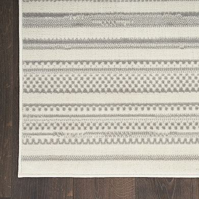 Nourison Grafix Abstract Striped Indoor Rug