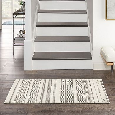 Nourison Grafix Abstract Striped Indoor Rug