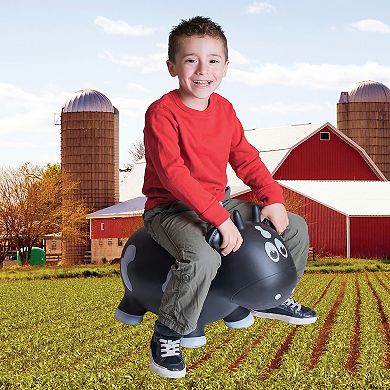 Inflatable Cow Hopper Toy