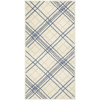 Nourison Jubilant Plaid Farmhouse Indoor Rug
