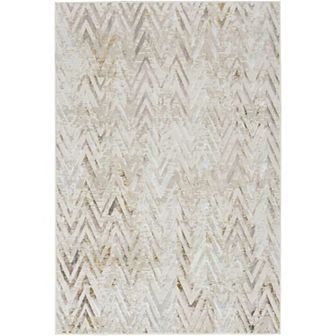 Nourison Glam Contemporary Chevron Indoor Rug