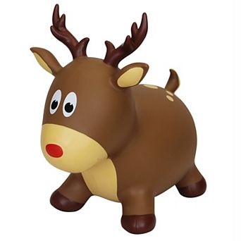 Inflatable Reindeer Hopper Toy