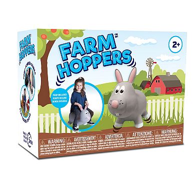 Inflatable Rabbit Hopper Toy