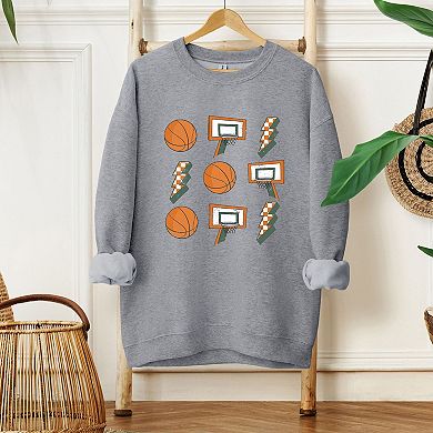 Basketball Collage Sweatshirt