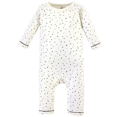 Touched by Nature Baby Boy Organic Cotton Coveralls 3pk, Mr. Moon