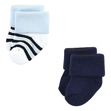 Little Treasure Infant Boy Newborn Socks, Genius, 0-6 Months