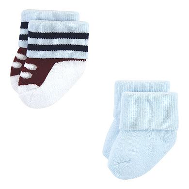 Little Treasure Infant Boy Newborn Socks, Genius, 0-6 Months
