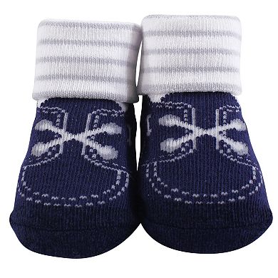 Infant Boy Socks Boxed Giftset, Crab, One Size