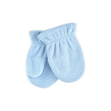 Hudson Baby Infant Boy Trapper Hat, Mitten and Bootie Set, Snowman