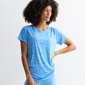 Petite Tek Gear® Essential Core Raglan Tee