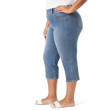 Plus Size Gloria Vanderbilt Shape Effect Capri Pants