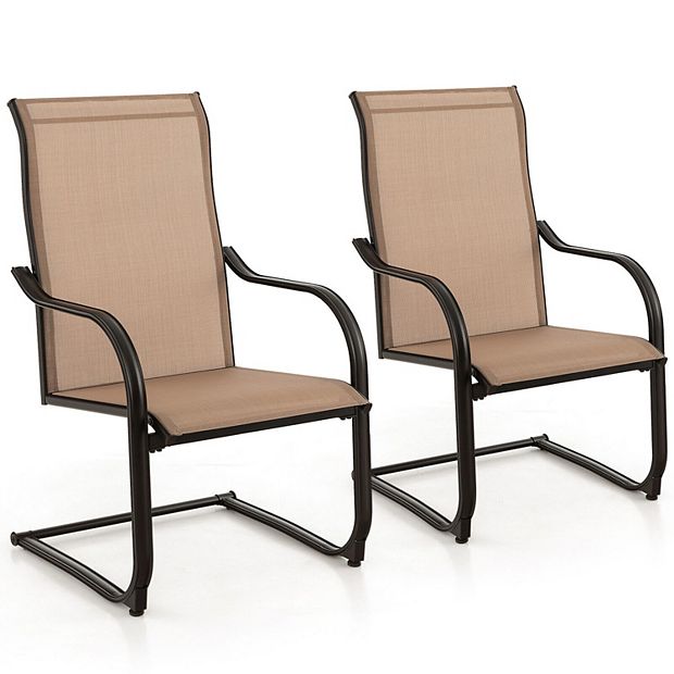 C spring outdoor cheap chair