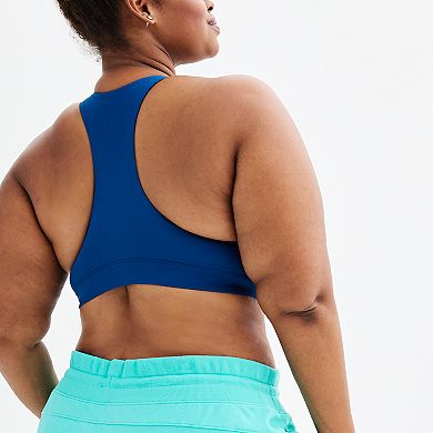 Plus Size Tek Gear® Ultrastretch Medium Support V-Neck Sports Bra