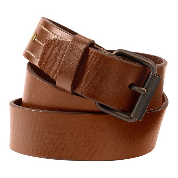 Men's Lands' End Leather Jean Belt