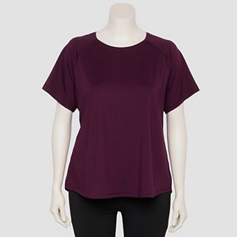 Plus Size Tek Gear Adaptive Dry Tek Tee