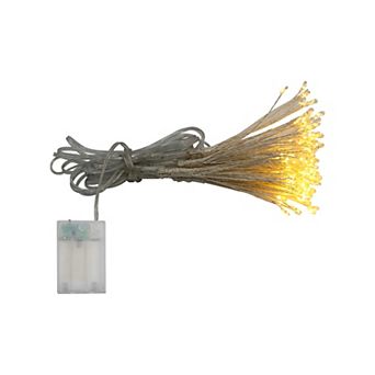 LumaBase Battery Operated LED Starburst Garland String Lights