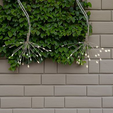 LumaBase Battery Operated LED Starburst Garland String Lights