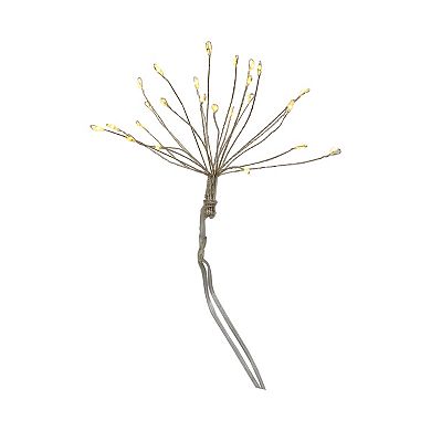 LumaBase Battery Operated LED Starburst Garland String Lights