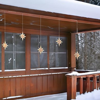 LumaBase LED North Star Curtain String Lights