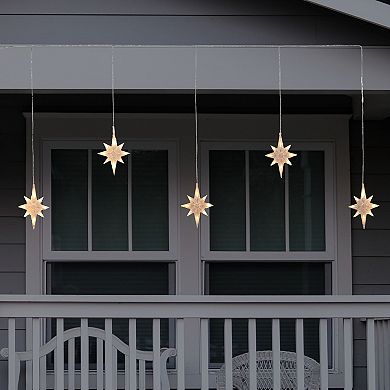 LumaBase LED North Star Curtain String Lights
