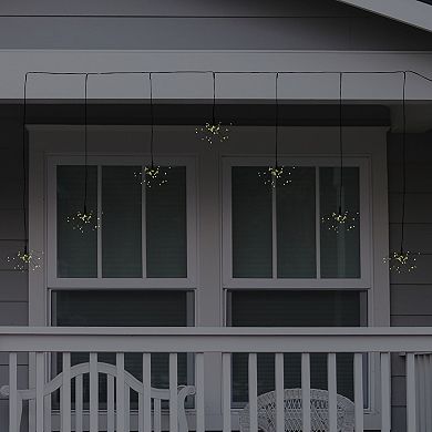 LumaBase Electric Starburst LED Curtain String Lights