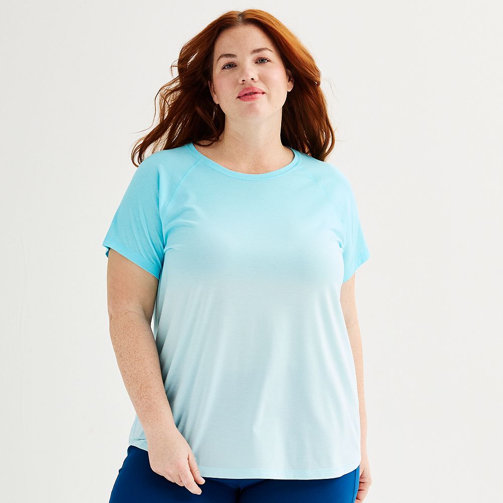 Plus Size Tek Gear® Core Raglan Tee