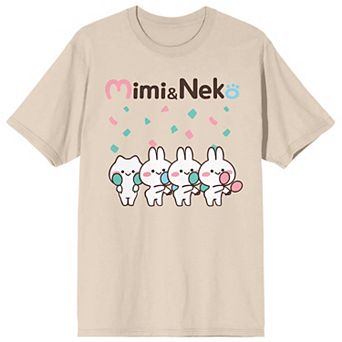 Juniors' MiMi & Neko Cheering Graphic Tee
